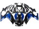 Großhandel Yamaha YZF R3/R25 Motorrad Verkleidung 2015-2018 - Blau Glanzendes Schwarz
