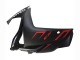 Großhandel Yamaha YZF R3/R25 Motorrad Verkleidung 2015-2018 - Glanzendes Schwarz Matt Schwarz Rot