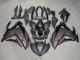 Großhandel Yamaha YZF R3/R25 Motorrad Verkleidung 2015-2018 - Glanzendes Schwarz Matt Schwarz Rot