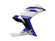 Großhandel Yamaha YZF R3/R25 Motorrad Verkleidung 2015-2018 - Weiss Blau Schwarz Rennen
