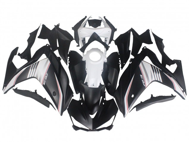 Großhandel Yamaha YZF R3/R25 Motorrad Verkleidung 2015-2018 - Weiss Rot Matt Schwarz