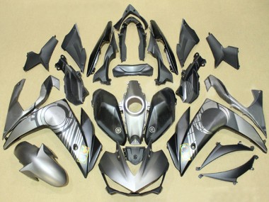 Großhandel Yamaha YZF R3/R25 Motorrad Verkleidung 2015-2018 - Grau Schwarz