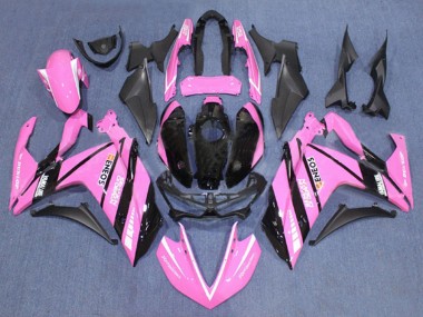 Großhandel Yamaha YZF R3/R25 Motorrad Verkleidung 2015-2018 - Rosa Schwarz Yamalube ENEOS