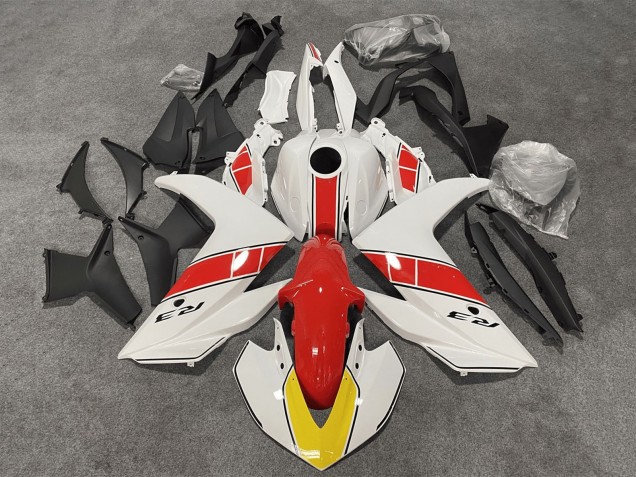 Großhandel Yamaha YZF R3/R25 Motorrad Verkleidung 2015-2018 - Weiss Rot Schwarz