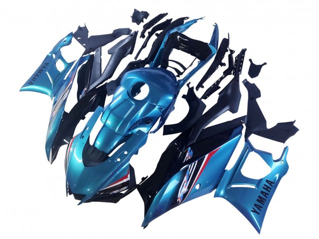 Großhandel Yamaha YZF R3/R25 Motorrad Verkleidung 2019-2021 - Blau Schwarz