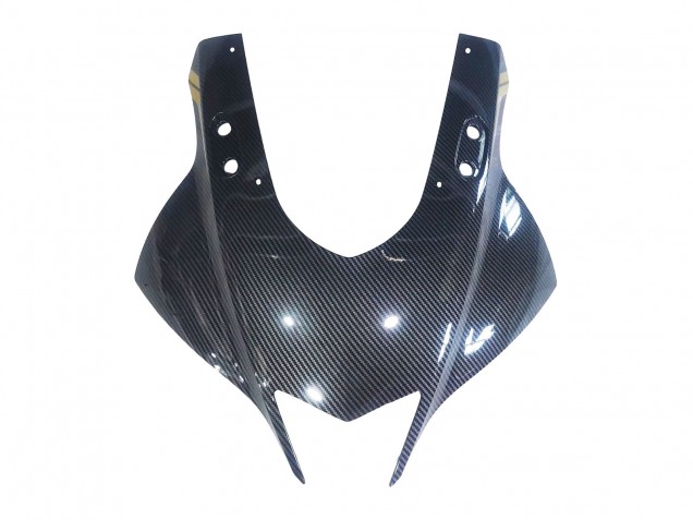 Großhandel Yamaha YZF R3/R25 Motorrad Verkleidung 2019-2021 - Gold Schwarz Carbonfaser