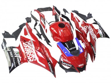 Großhandel Yamaha YZF R3/R25 Motorrad Verkleidung 2019-2021 - Rot Lila Schwarz Valsir Lenovo