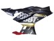 Großhandel Yamaha YZF R3/R25 Motorrad Verkleidung 2022-2024 - Schwarzer Carbonfaser Stil Goldrot ABBOT