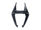 Großhandel Yamaha YZF R3/R25 Motorrad Verkleidung 2022-2024 - Marble Schwarz Silber Blau Geschmiedet Carbonfaser Stil