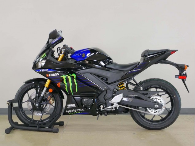 Großhandel Yamaha YZF R3/R25 Motorrad Verkleidung 2022-2024 - Blau Grun Schwarz Monster Yamalube ENEOS
