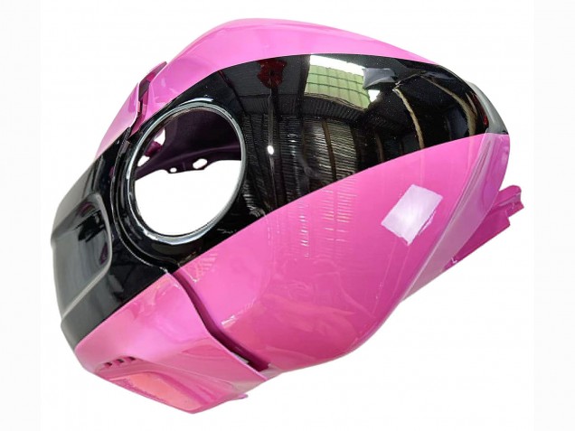 Großhandel Yamaha YZF R3/R25 Motorrad Verkleidung 2022-2024 - Rosa Glanzendes Schwarz Monster