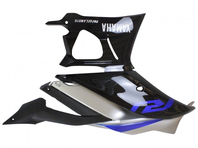 Großhandel Yamaha YZF R3/R25 Motorrad Verkleidung 2022-2024 - Silber Blau Glanzendes Schwarz