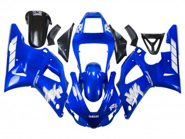 Großhandel Yamaha YZF 1000 R1 Motorrad Verkleidung 1998-1999 - Blau Weiss