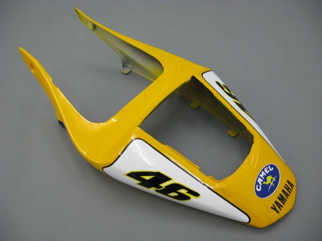 Großhandel Yamaha YZF 1000 R1 Motorrad Verkleidung 2000-2001 - Weiss Gelb Blau Motul Kamel