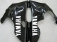 Großhandel Yamaha YZF 1000 R1 Motorrad Verkleidung 2000-2001 - Glanzendes Schwarz Weiss Aufkleber