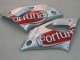 Großhandel Yamaha YZF 1000 R1 Motorrad Verkleidung 2000-2001 - Silber Rot Fortuna Motul