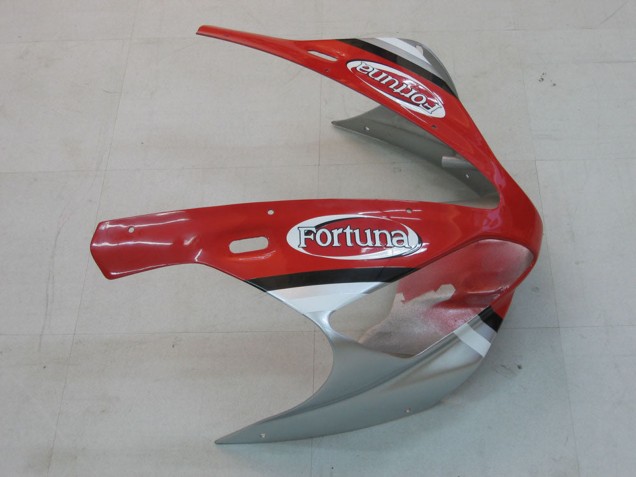 Großhandel Yamaha YZF 1000 R1 Motorrad Verkleidung 2000-2001 - Silber Rot Fortuna Motul