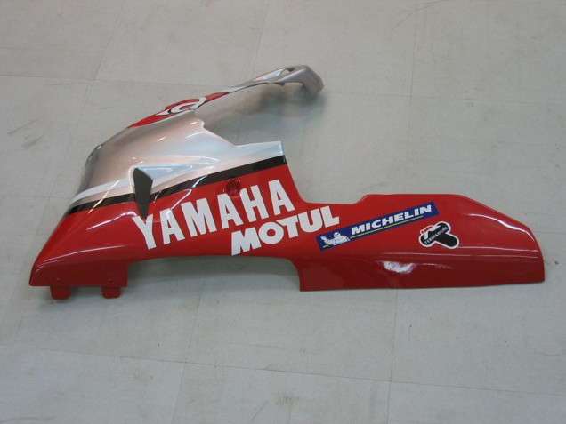 Großhandel Yamaha YZF 1000 R1 Motorrad Verkleidung 2000-2001 - Silber Rot Fortuna Motul