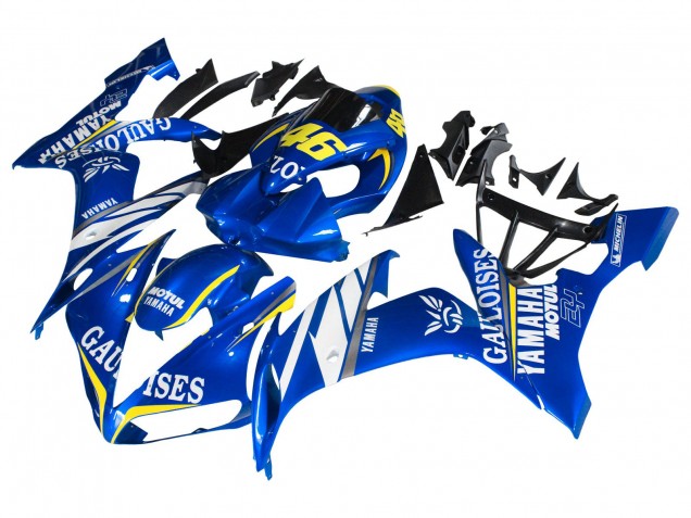 Großhandel Yamaha YZF 1000 R1 Motorrad Verkleidung 2004-2006 - Blau Weiss Gelb Motul Gauloises 46