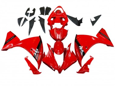 Großhandel Yamaha YZF 1000 R1 Motorrad Verkleidung 2012-2014 - Rot Glanzendes Schwarz