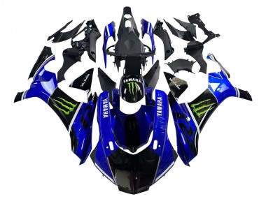 Großhandel Yamaha YZF 1000 R1 Motorrad Verkleidung 2015-2019 - Blau Glanzendes Schwarz Grun Monster