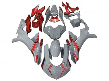Großhandel Yamaha YZF 1000 R1 Motorrad Verkleidung 2020-2025 - Nardo Grau Rot