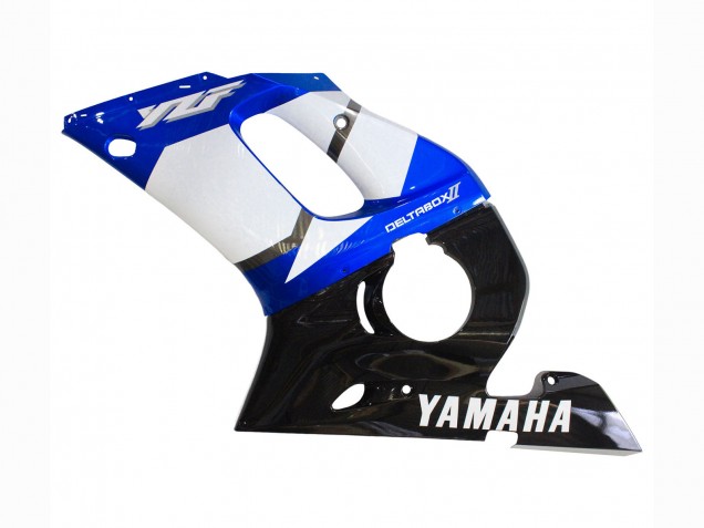 Großhandel Yamaha YZF 600 R6 Motorrad Verkleidung 1998-2002 - Weiss Blau Glanzendes Schwarz