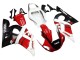 Großhandel Yamaha YZF 600 R6 Motorrad Verkleidung 1998-2002 - Weiss Rot Glanzendes Schwarz