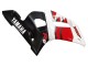 Großhandel Yamaha YZF 600 R6 Motorrad Verkleidung 1998-2002 - Weiss Rot Glanzendes Schwarz