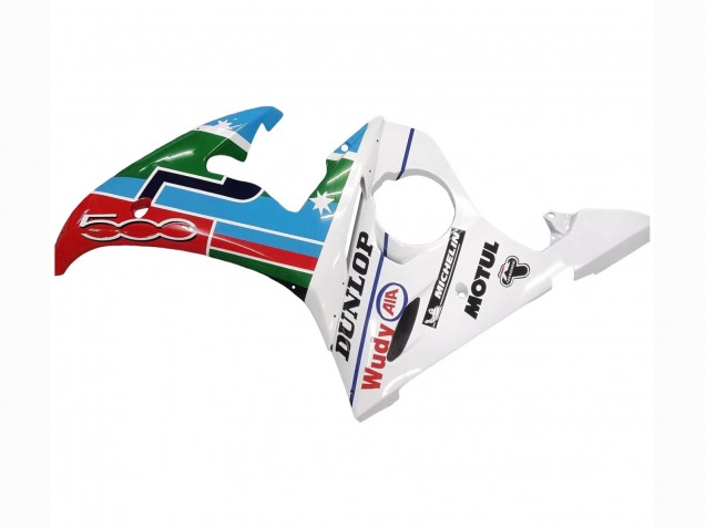 Großhandel Yamaha YZF R6S Motorrad Verkleidung 2006-2009 - Weiss Blau Grun Rot Kastinee Dunlop Motul