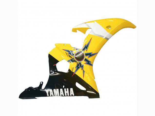 Großhandel Yamaha YZF R6S Motorrad Verkleidung 2006-2009 - Gelb Rot Glanzendes Schwarz 46
