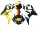Großhandel Yamaha YZF R6S Motorrad Verkleidung 2006-2009 - Gelb Rot Glanzendes Schwarz 46