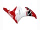 Großhandel Yamaha YZF R6S Motorrad Verkleidung 2006-2009 - Weiss Rot Glanzendes Schwarz