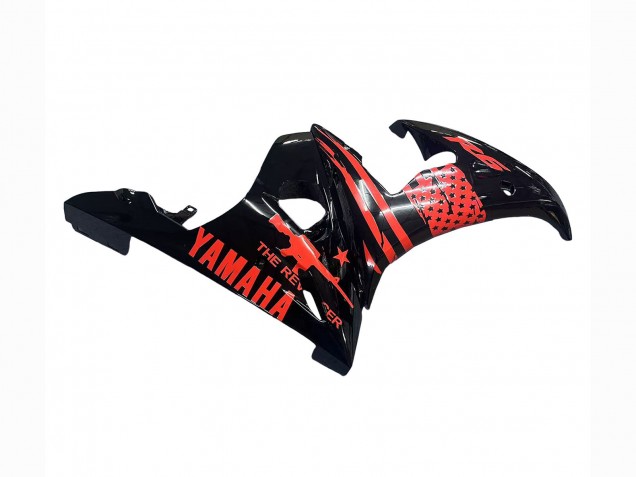 Großhandel Yamaha YZF R6S Motorrad Verkleidung 2006-2009 - Glanzendes Schwarz Rot