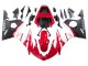 Großhandel Yamaha YZF R6S Motorrad Verkleidung 2006-2009 - Rot Weiss Matt Schwarz