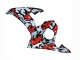 Großhandel Yamaha YZF R6 Motorrad Verkleidung 2003-2004 - Schwarz Rot Grau Camouflage