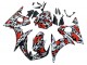Großhandel Yamaha YZF R6S Motorrad Verkleidung 2006-2009 - Schwarz Rot Grau Camouflage
