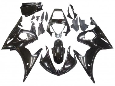 Großhandel Yamaha YZF R6S Motorrad Verkleidung 2006-2009 - Glanzendes Schwarz