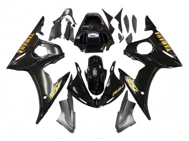 Großhandel Yamaha YZF 600 R6 Motorrad Verkleidung 2005 - Schwarzes Gold