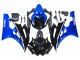 Großhandel Yamaha YZF 600 R6 Motorrad Verkleidung 2006-2007 - Blau Glanzendes Schwarz