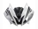 Großhandel Yamaha YZF 600 R6 Motorrad Verkleidung 2006-2007 - Weiss Glanzendes Schwarz Motul Michelin