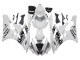 Großhandel Yamaha YZF 600 R6 Motorrad Verkleidung 2006-2007 - Weiss Glanzendes Schwarz Motul Michelin