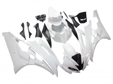 Großhandel Yamaha YZF 600 R6 Motorrad Verkleidung 2006-2007 - Weiss