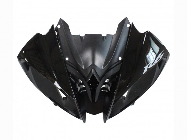 Großhandel Yamaha YZF 600 R6 Motorrad Verkleidung 2008-2016 - Glanzendes Schwarz Matt Schwarz