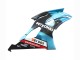 Großhandel Yamaha YZF 600 R6 Motorrad Verkleidung 2008-2016 - Hellblau Matt Schwarz Petronas ENEOS