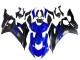 Großhandel Yamaha YZF 600 R6 Motorrad Verkleidung 2017-2025 - Blau Matt Schwarz