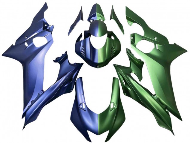 Großhandel Yamaha YZF 600 R6 Motorrad Verkleidung 2017-2025 - Blau Grun