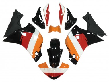 Großhandel Honda CBR250RR Motorrad Verkleidung 2011-2015 - Orange Weiss Rot Glanzendes Schwarz