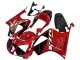 Großhandel Honda VTR1000 Motorrad Verkleidung 2000-2006 - Rot Schwarz Streifen Rennen