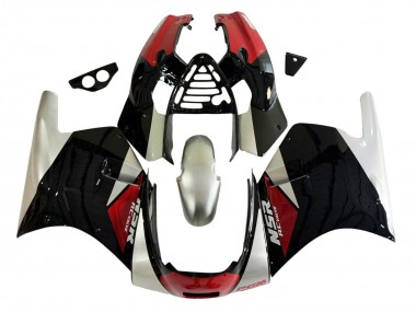 Großhandel Honda NSR250R Motorrad Verkleidung 1988-1989 - Silber Rot Glanzendes Schwarz